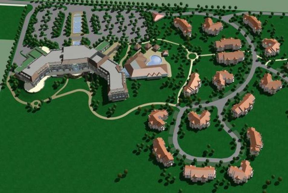 Bad-Buek Golf & Wellnes Apartman Villapark Esterno foto